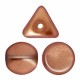 Les perles par Puca® Ilos beads Bronze red mat 00030/01750